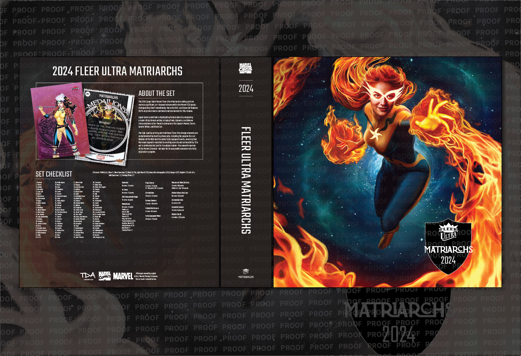 2024 Fleer Ultra Matriarchs Custom Binder Art Kit