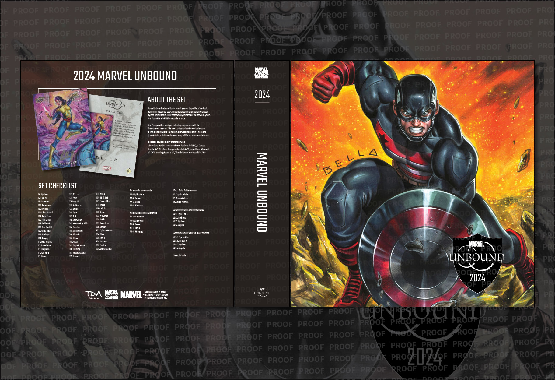 2024 Marvel Unbound (Year 4) Custom Binder Art Kit