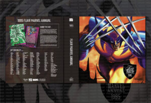 1995 Marvel Flair Annual Custom Binder Art Kit